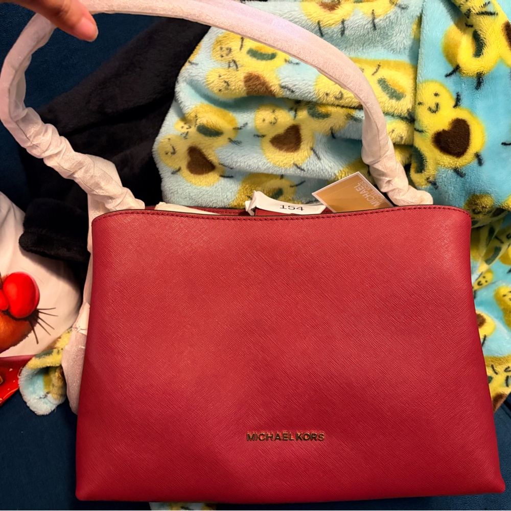 Michael Kors Mylberry Sofia Satchel Leather Bag